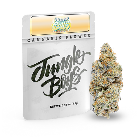 Jungle Boys 1/8th Pre-Packed Flower Sugar Cake – Indica – 28.36%